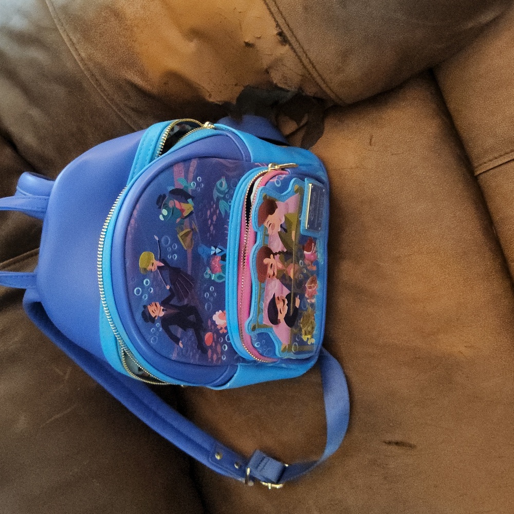 Disney Blue Backpack Bedknobs And Broomsticks